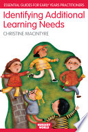 Identifying additional learning needs : listening to the children /