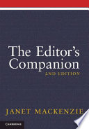 The editor's companion /