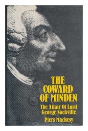 The coward of Minden : the affair of Lord George Sackville /