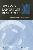 Second language research : methodology and design /