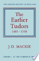 The earlier Tudors : 1485-1558 /