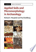 Applied soils and micromorphology in archaeology /