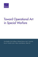 Toward operational art in special warfare /