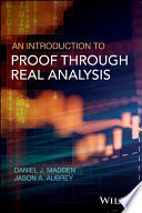 An introduction to proof through real analysis /