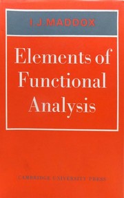 Elements of functional analysis /