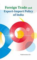 Foreign trade and export-import policy of India /
