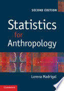 Statistics for anthropology /