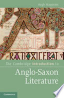 The Cambridge introduction to Anglo-Saxon literature /