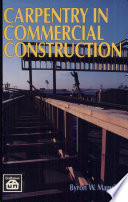 Carpentry in commercial construction /