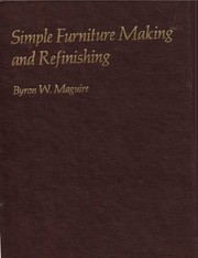 Simple furniture making and refinishing /