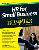 HR for small business for dummies /