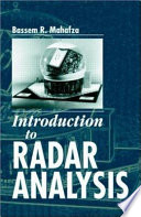 Introduction to radar analysis /