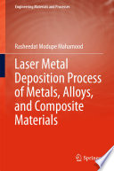 Laser metal deposition process of metals, alloys, and composite materials /