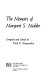 The memoirs of Margaret S. Mahler /