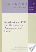 Introduction to PDEs and waves for the atmosphere and ocean /