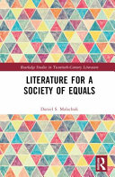 Literature for a society of equals /