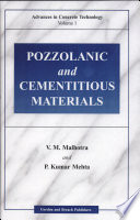 Pozzolanic and cementitious materials /