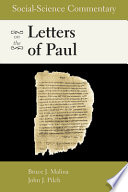 Social-science commentary on the Letters of Paul /
