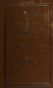 An inquiry into the authenticity of certain miscellaneous papers and legal instruments, published Dec. 24, 1795, and attributed to Shakspeare, Queen Elizabeth, and Henry, Earl of Southampton /