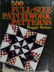 500 full-size patchwork patterns /