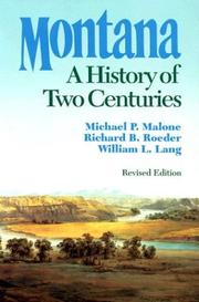 Montana : a history of two centuries /