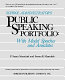 School administrator's public speaking portfolio : with model speeches and anecdotes /