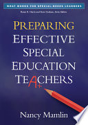 Preparing effective special education teachers /