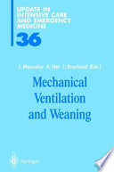 Mechanical Ventilation and Weaning /