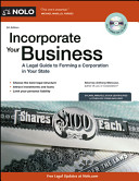 Incorporate your business /