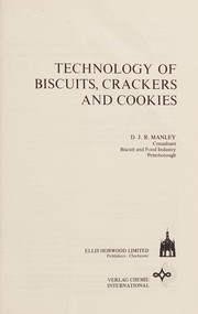 Technology of biscuits, crackers, and cookies /