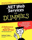 .NET Web services for dummies /