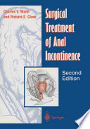 Surgical Treatment of Anal Incontinence /