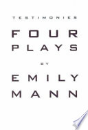 Testimonies : four plays /