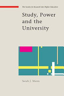 Study, power and the university /