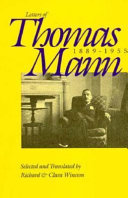 Letters of Thomas Mann, 1889-1955 /