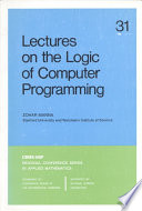 Lectures on the logic of computer programming /