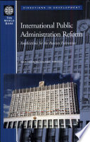 International public administration reform : implications for the Russian Federation /