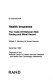 Health insurance : the trade-off between risk pooling and moral hazard /