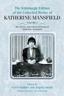 The poetry and critical writings of Katherine Mansfield /