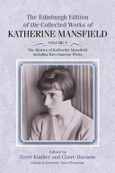 The diaries of Katherine Mansfield : including miscellaneous works /