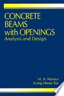 Concrete beams with openings : analysis and design /