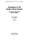 Perceptions of life quality in rural America : an analysis of survey data from four studies /