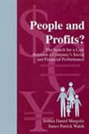 People and profits? : the search for a link between a company's social and financial performance /