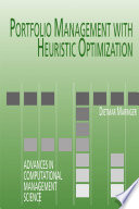 Portfolio management with heuristic optimization /