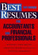 Best resumes for accountants and financial professionals /