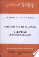 Germanic and its dialects : a grammar of proto-Germanic /