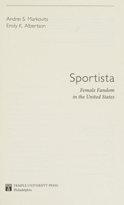 Sportista : female fandom in the United States /