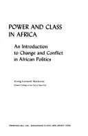 Power and class in Africa : an introduction to change and conflict in African politics /