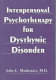 Interpersonal psychotherapy for dysthymic disorder /