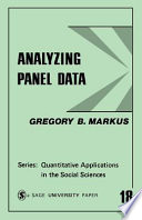 Analyzing panel data /